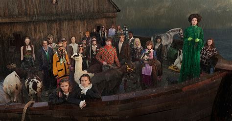 gucci recreates noah's ark in latest campaign 'gucci gothic'